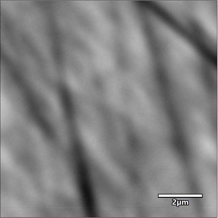 SiC substrate surface after etch (Plasma Polishing)
